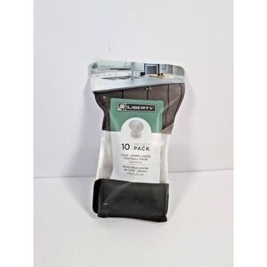 Liberty Large Football Design Satin Nickel Drawer Knob Pull 10 Pack 1-5/16 34mm